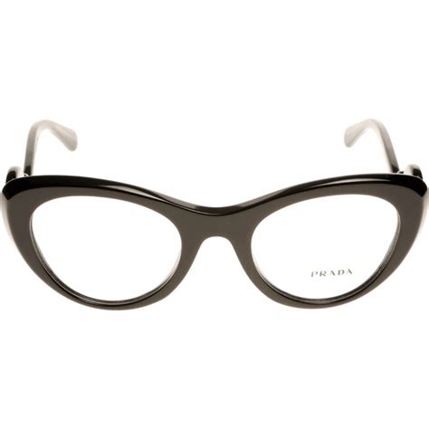 prada pr06qv 1ab1o1|Prada PR06QV Eyeglasses.